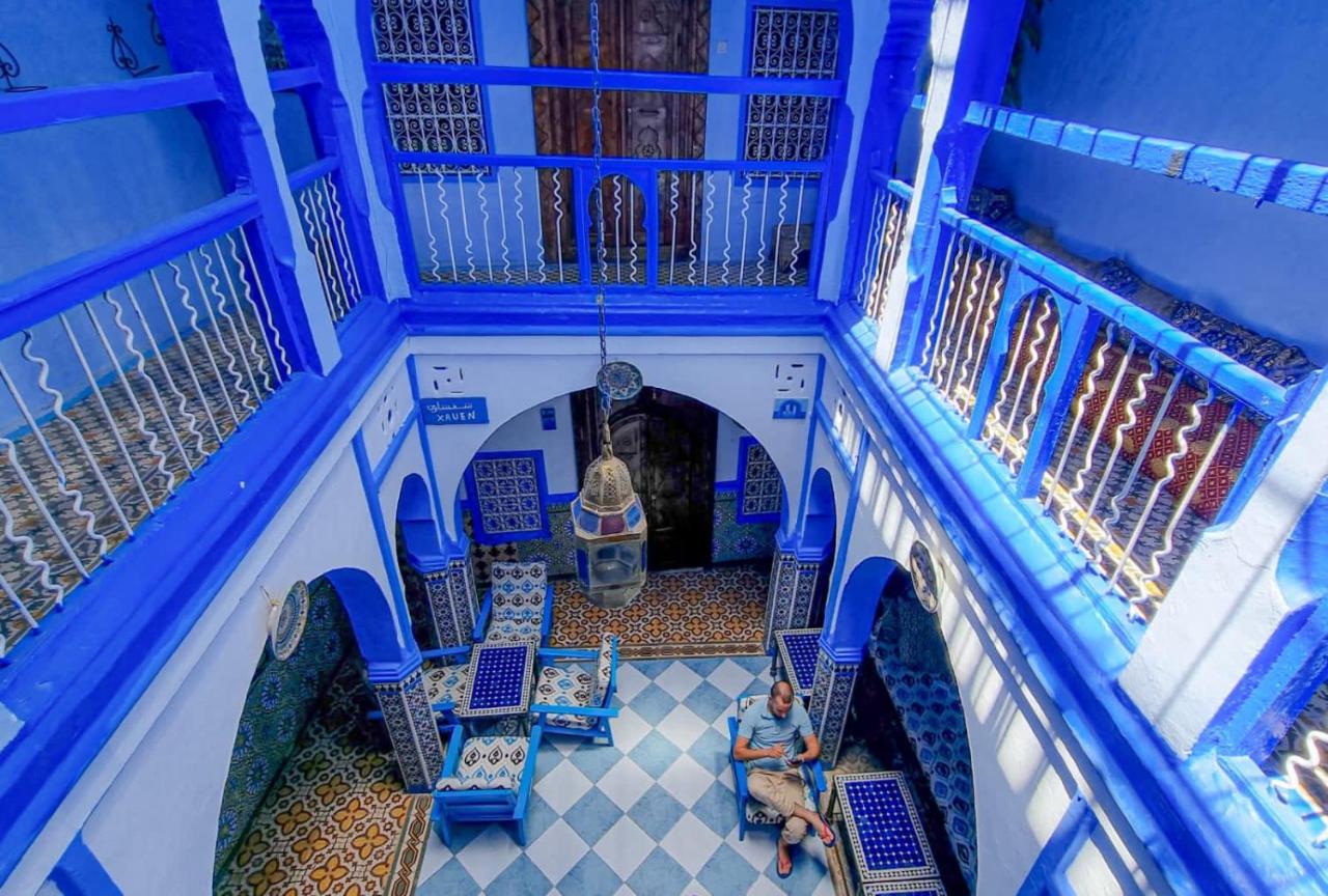 Riad Mauritania Şafşavan Dış mekan fotoğraf