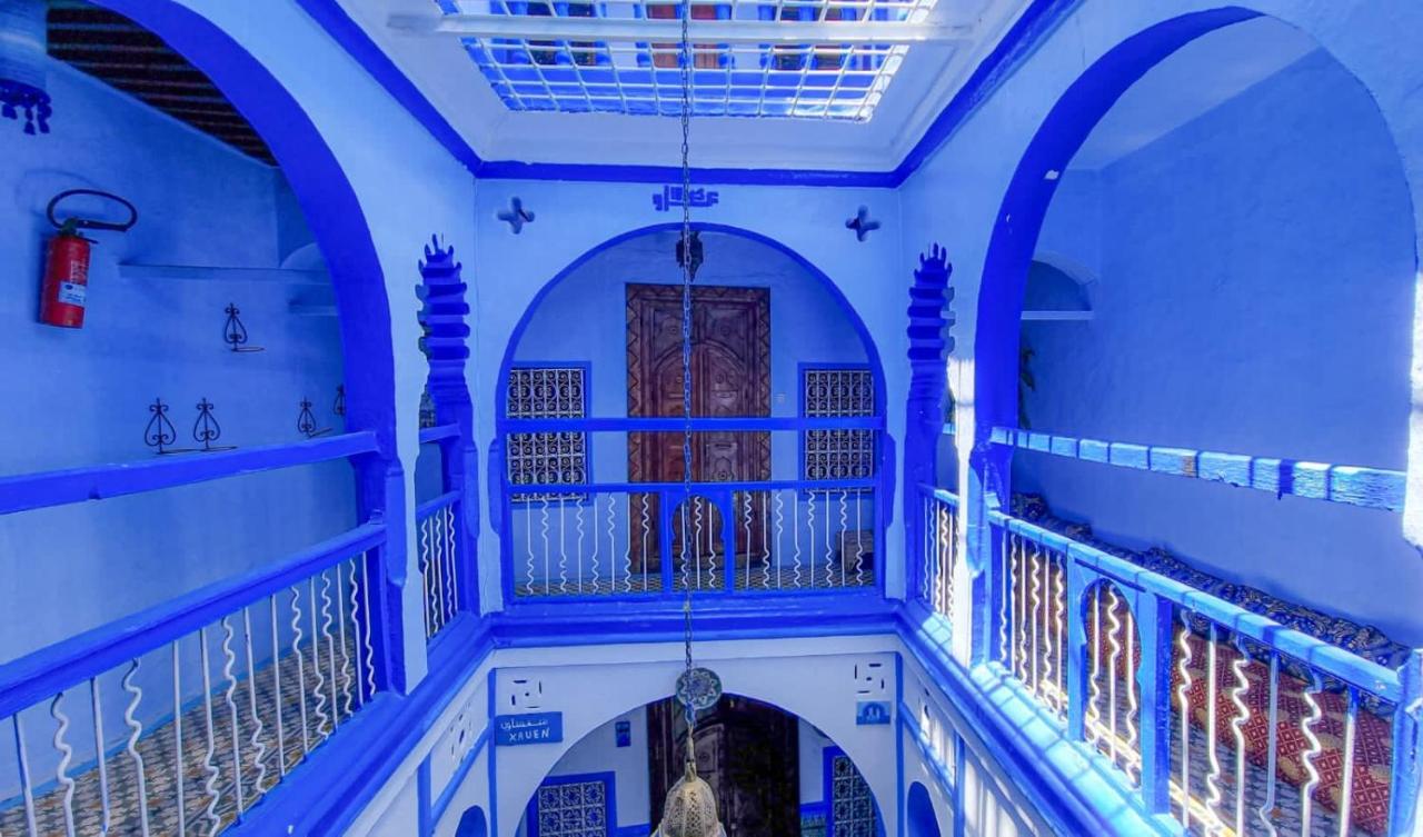 Riad Mauritania Şafşavan Dış mekan fotoğraf