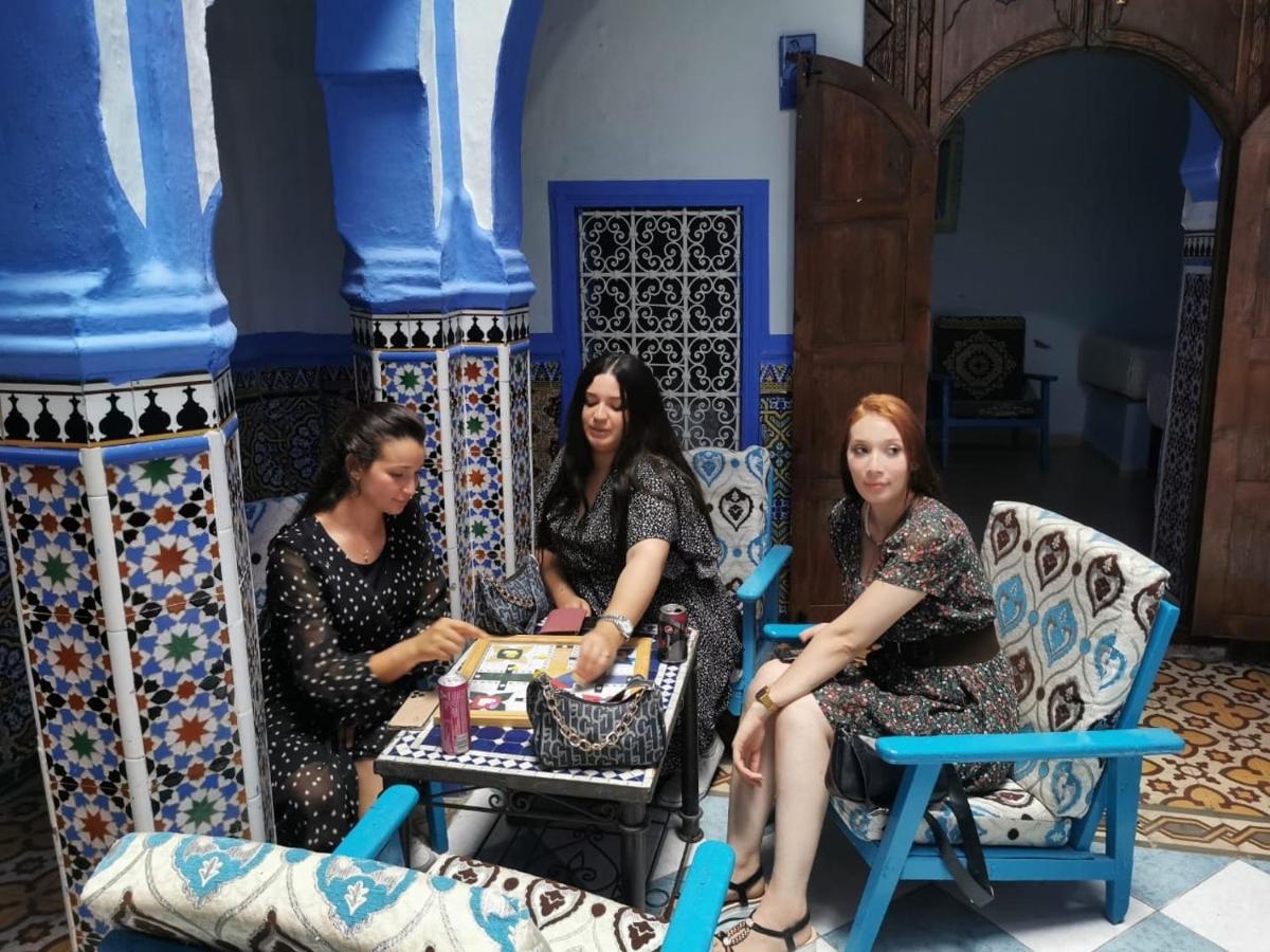 Riad Mauritania Şafşavan Dış mekan fotoğraf