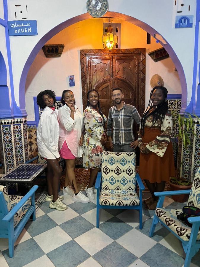 Riad Mauritania Şafşavan Dış mekan fotoğraf